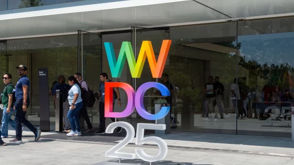 Apple veranstaltet die Entwicklerkonferenz direkt im Hauptquartier im Herzen des Silicon Valley. - &copy; Andrej Sokolow/dpa