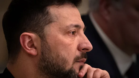 Neue Kritik Selenskyjs an Fico. (Archivbild) - © Efrem Lukatsky/AP/dpa