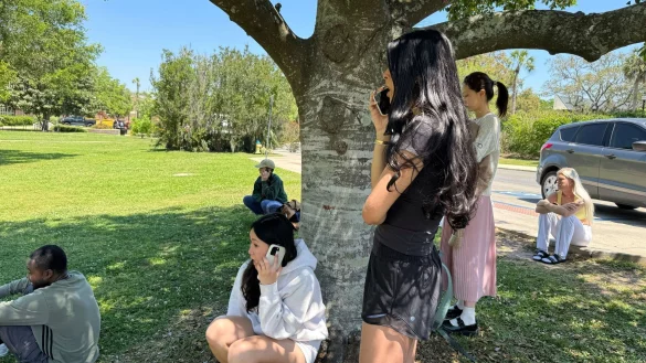 Erneut hat ein Schütze in den USA an einer Hochschule das Feuer eröffent. - © Kate Payne/AP/dpa