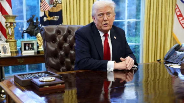 Nun richtet sich Trumps Zorn gegen Museen - © Uncredited/Pool via AP/dpa