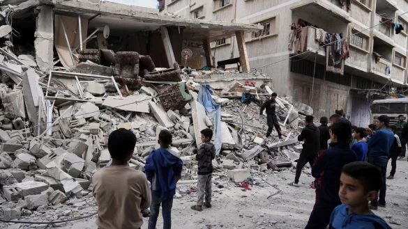 Die Hamas hat ihren Wunsch nach einem umfassenden Waffenruheabkommen mit Israel bekr&auml;ftigt. - &copy; Jehad Alshrafi/AP/dpa