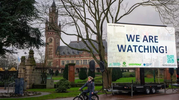 Das h&ouml;chste UN-Gericht befasst sich mit Klimaschutz. (Archivbild) - &copy; Peter Dejong/AP/dpa