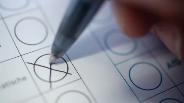 Falscher Name: 70.000 Wahlzettel mussten neu gedruckt werden - &copy; Sebastian Gollnow/dpa