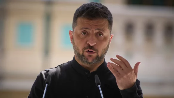 Selenskyj sagt: Es geht um uns alle. (Archivfoto) - &copy; Efrem Lukatsky/AP/dpa