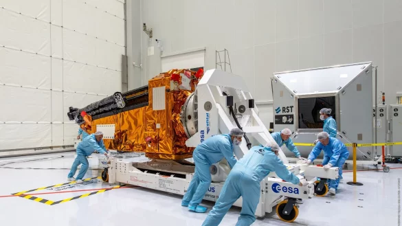 «Biomass» soll die Wälder vermessen. - © S. Martin/ESA-CNES-ARIANESPACE/Optique vidéo du CSG–S. Martin/dpa