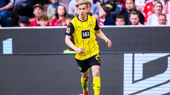 Erh&auml;lt in Dortmund einen Vertrag bis 2029: Daniel Svensson. - &copy; Tom Weller/dpa