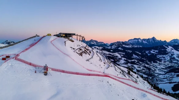 Saalbach verspricht der Ski-Nation &Ouml;sterreich ein gro&szlig;es Spektakel. - &copy; Expa/Johann Groder/APA/dpa
