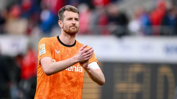 Wird Bayer Leverkusen nach erfolgreichen Jahren verlassen: Torh&uuml;ter Lukas Hradecky. - &copy; Harry Langer/dpa