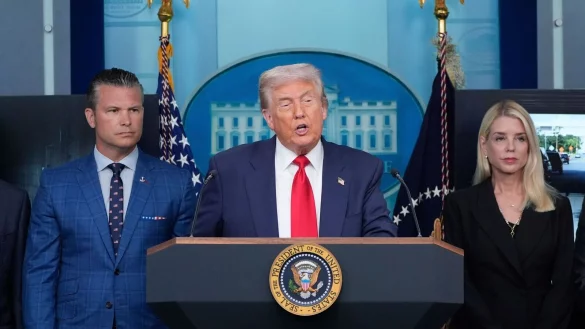 US-Präsident Donald Trump will erneut die Nationalgarde einsetzen. - © Alex Brandon/AP/dpa