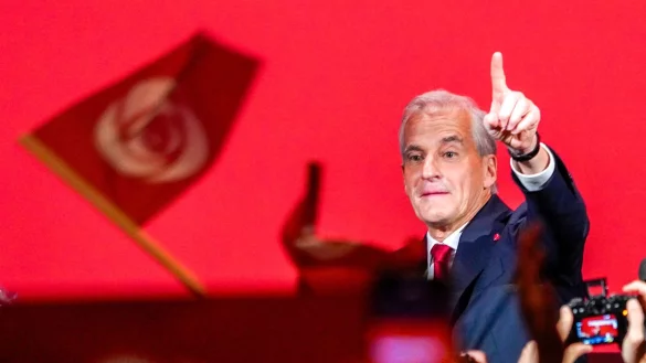 Die Partei von Ministerpr&auml;sident St&oslash;re wurde st&auml;rkste Kraft. - &copy; Ole Berg-Rusten/NTB/dpa