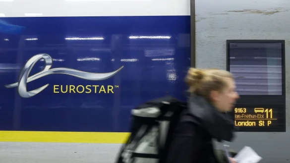 In den frühen 2030ern sollen die Eurostar-Züge von Frankfurt nach London durchfahren - Fahrzeit fünf Stunden. (Archivbild) - © Zhang Cheng/XinHua/dpa