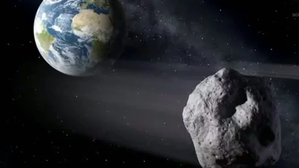 Der Asteroid 2024 YR4 könnte der Erde im Jahr 2032 gefährlich nahekommen. (Symbolbild) - © -/ESA/P.Carril/dpa