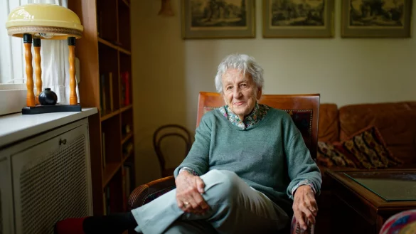 Als Beitrag zu feministischer Selbsterm&auml;chtigung will die verwitwete Schriftstellerin ihre B&uuml;cher nicht verstanden wissen. - &copy; Uwe Anspach/dpa