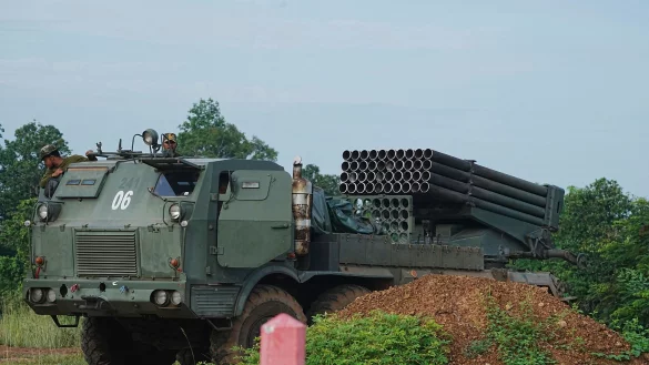 Die K&auml;mpfe gingen auch am Samstag weiter. - &copy; Heng Sinith/AP/dpa