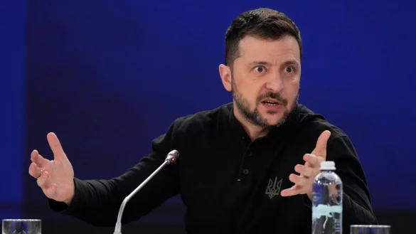 Ukraines Präsident Selenskyj will nach Washingtoner Angaben in die USA reisen (Archivbild). - © Frank Gunn/The Canadian Press/AP/dpa