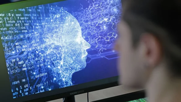 Stimmen aus der Tech-Branche kritisieren das KI-Gesetz der EU schon länger als zu bürokratisch (Archivbild). - © Matthias Bein/dpa