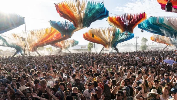 120.000 Menschen werden pro Wochenende beim Coachella erwartet. - © Amy Harris/Invision/AP/dpa