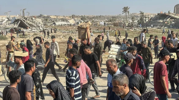 Die humanitäre Lage im Gazastreifen ist weiter prekär. (Archivbild) - © Rizek Abdeljawad/XinHua/dpa