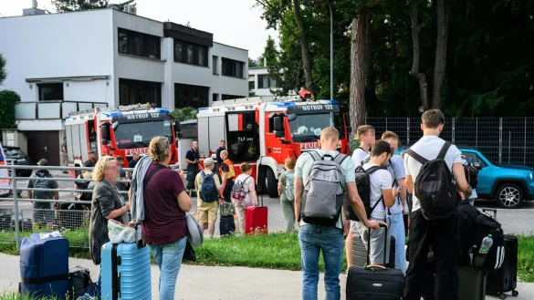 Das Problem sei der Zug gewesen, teilte ein Sprecher der &ouml;sterreichischen Bahnen &Ouml;BB mit. - &copy; Max Slovencik/APA/dpa