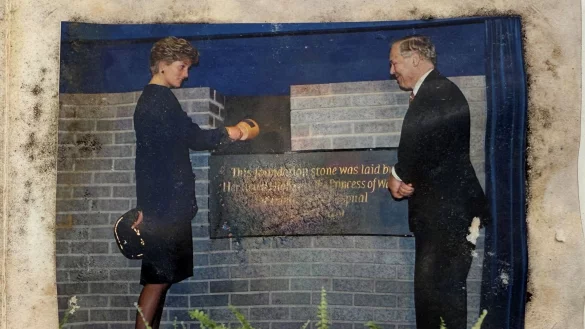 Prinzessin Diana war damals Schirmherrin des Krankenhauses. - © -/Great Ormond Street Hospital via PA Media/dpa