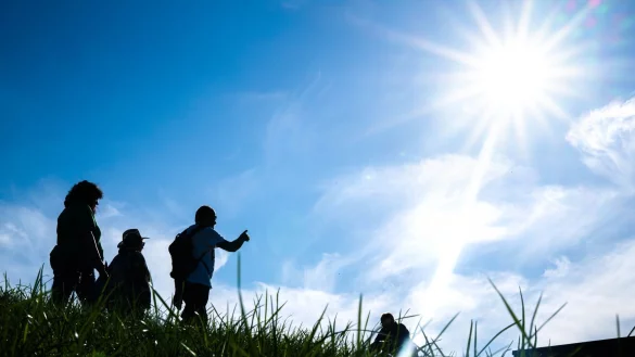Der Samstag bringt Sonnenschein und sommerliche Temperaturen, die vor Herbsteinbruch noch einmal genossen werden sollten. (Archivbild) - &copy; Sina Schuldt/dpa