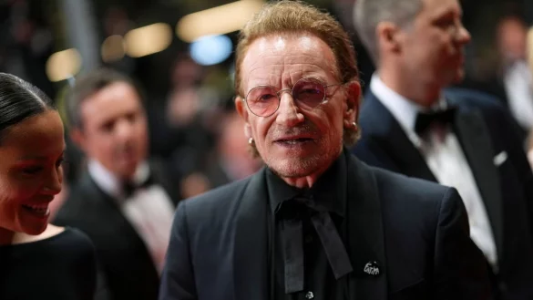 Bono engagiert sich seit Jahrzehnten politisch und humanit&auml;r. (Archivbild) - &copy; Lewis Joly/Invision/AP/dpa