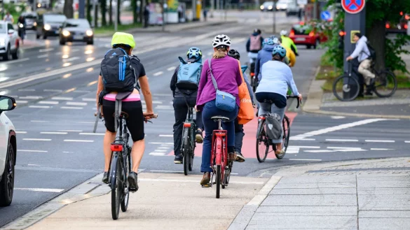 Das Netz der Radwege ist ein wichtiger Aspekt für Radler. (Archivbild) - © Robert Michael/dpa