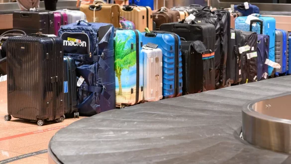 Weniger Probleme mit dem Fluggepäck in den USA und der Asien-Pazifik-Region (Archivbild) - © Jonas Walzberg/dpa