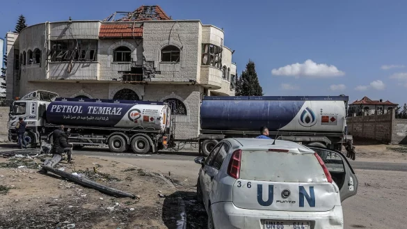 Die UN reduzieren aus Sicherheitsgründen ihre Präsenz im Gazastreifen. (Archivbild) - © Abed Rahim Khatib/dpa