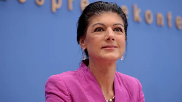 Parteigründerin Sahra Wagenknecht sieht eine Chance für ihre Partei, doch noch in den Bundestag zu kommen (Archivbild) - © Carsten Koall/dpa