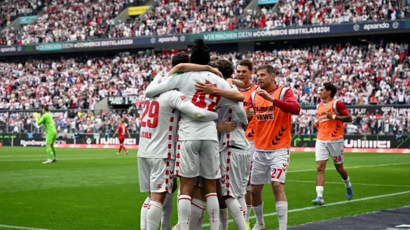 Köln zog schon in Halbzeit eins davon. - © Federico Gambarini/dpa