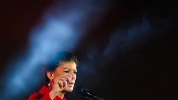 Sahra Wagenknecht darf nicht an der «Wahlarena» teilnehmen. (Archivbild) - © Robert Michael/dpa