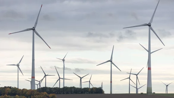 1000 neue Windräder wollte die schwarz-grüne Landesregierung bis 2027 ermöglichen - und sieht sich auf gutem Weg dorthin. (Symbolbild) - © Friso Gentsch/dpa