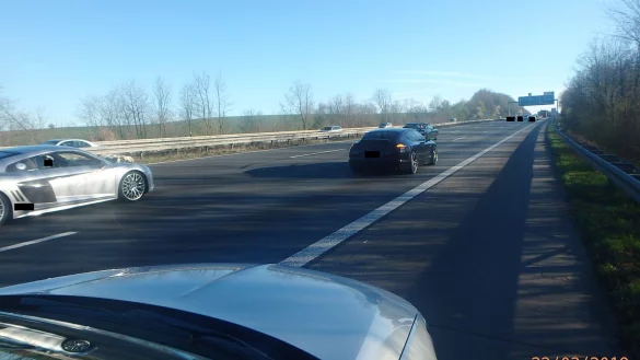 . Die Blockade wurde als «Mutter aller Hochzeitskorsos» bekannt. (Archivbild) - © ---/Polizei Düsseldorf/dpa