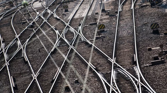 Vossloh setzt auf die Modernisierung des Schienennetzes. - &copy; Sven Hoppe/dpa