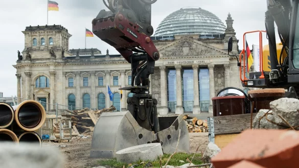 Die Koalition hat eine Menge Baustellen vor sich. (Archivbild) - &copy; Joerg Carstensen/dpa