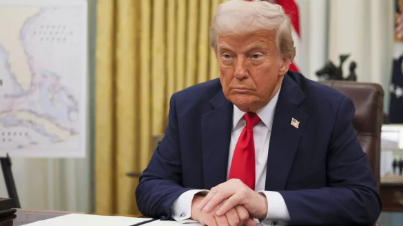 US-Pr&auml;sident Trump sorgt im Ausland weiter f&uuml;r Emp&ouml;rung. - &copy; Uncredited/Pool/AP/dpa