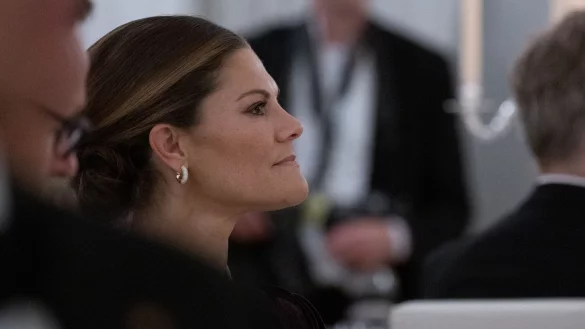 Schwedens Kronprinzessin Victoria hat einen Gottesdienst in Örebro besucht. (Archivfoto) - © Sebastian Gollnow/dpa POOL/dpa