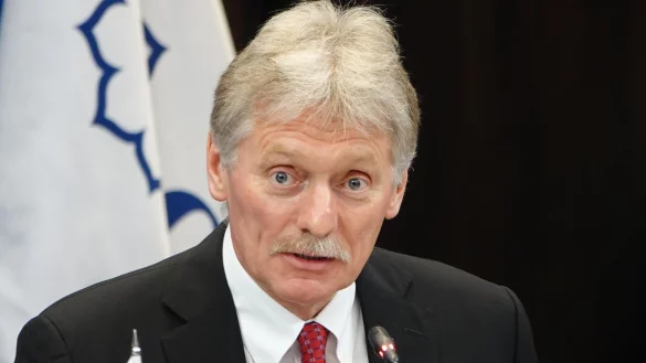 Kremlsprecher Peskow nennt Trumps Rede ein Signal an Kiew für die Fortsetzung des Kriegs. (Archivbild) - © Ulf Mauder/dpa