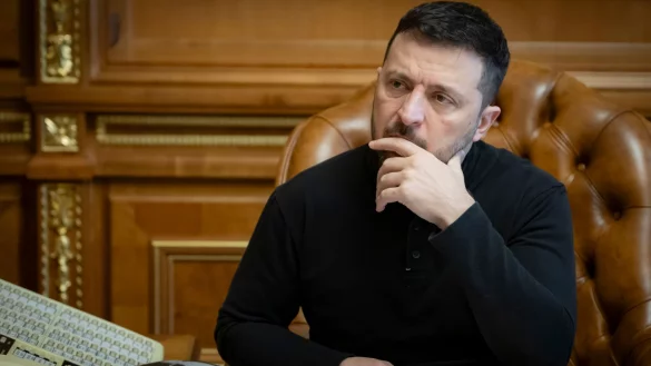 Selenskyj macht Gedankenspiele zu einem möglichen Kriegsende. (Archivbild) - © Ukraine Presidency/Ukrainian Pre/Planet Pix via ZUMA Press Wire/dpa