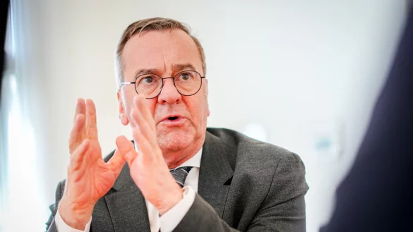 Interview mit Boris Pistorius - © Kay Nietfeld/dpa