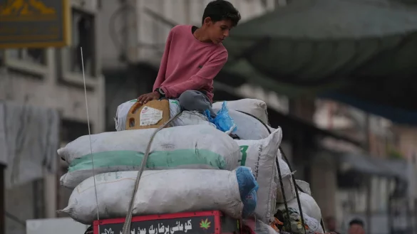Laut Israels Armee laufen die Vorbereitungen f&uuml;r die Umquartierung der Anwohner der Stadt Gaza in den S&uuml;den des Gazastreifens. - &copy; Jehad Alshrafi/AP/dpa