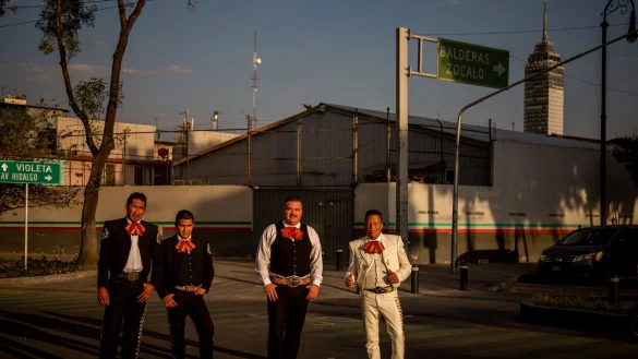 Die Party fand in der N&auml;he des ber&uuml;hmten Platzes Garibaldi statt, auf dem sich die Mariachi-Musikanten in Mexiko-Stadt versammeln. (Archivbild) - &copy; Jair Cabrera Torres/