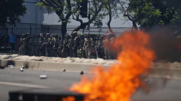 Kaliforniens Regierung wirft Trump vor, gezielt die Eskalation zu suchen. - © Eric Thayer/AP/dpa