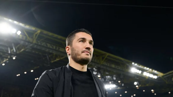 BVB-Coach Nuri Sahin. - © Bernd Thissen/dpa