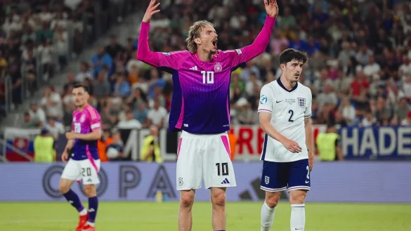 Es hat nicht geklappt mit dem EM-Titel f&uuml;r die U21 um Woltemade. - &copy; Robert Nemeti/dpa