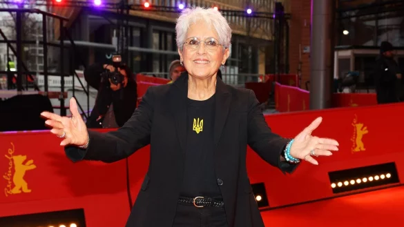 Die US-Sängerin Joan Baez. (Foto: Archiv) - © Jörg Carstensen/dpa