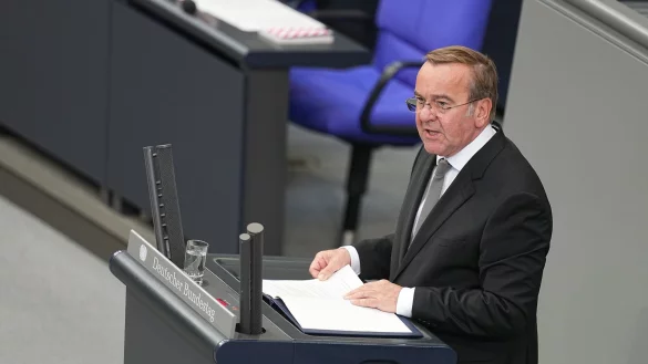 &laquo;Putin will uns, Putin will die Nato-Mitgliedstaaten provozieren&raquo;, sagt Boris Pistorius. - &copy; Michael Kappeler/dpa