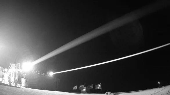 Laser-Luftabwehrsystem &laquo;Iron Beam&raquo;. - &copy; -/Israelisches Verteidigungsministerium/dpa