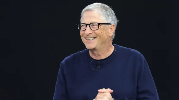 Bill Gates will sein Geld ausgeben für eine bessere Welt. - © Jason Redmond/AP/dpa